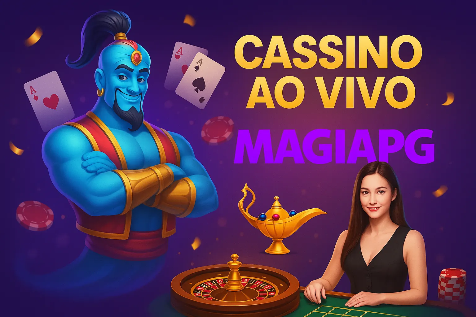 O MAGIAPG Live Casino lança promoções regularmente