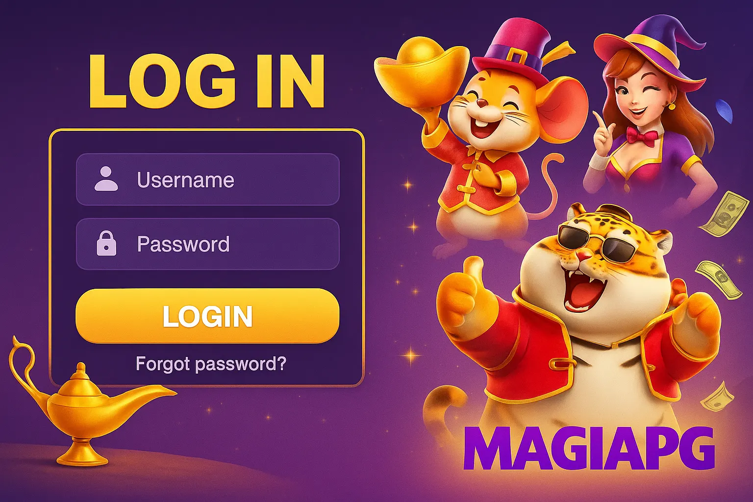 Login no Cassino MAGIAPG